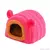 Casinha Quentinha para Hamster e Pequenos Animais – Casa Caverna de Inverno para Dormir e Esconderijo (D25x20 cm)