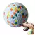 Brinquedo Bola de Borracha com Luz para Cães – Resistente, Elástica e Interativa | Ideal para Mastigação e Jogos de Arremesso. na internet