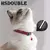 Kit 2 Unidades de Coleiras Reflexivas Ajustáveis para Gatos e Cães Pequenos – 12 Cores Vibrantes com Sino - Amicão & Mia