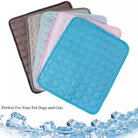 Cama Refrescante de Verão para Pets – Almofada Gelada para Cães e Gatos | Tapete Fresco de Alta Qualidade para Dormir, Ideal para Filhotes e Animais de Estimação - comprar online