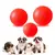 Bola de Borracha Sólida Indestrutível para Cães – Brinquedo Resistente para Mastigação e Treinamento | Ideal para Filhotes e Cães de Grande Porte. - comprar online
