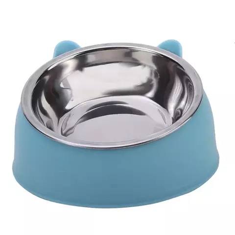 Tigela Elevada 100ml para Cães e Gatos – Inclinação de 15° com Base Antiderrapante e Proteção para o Pescoço. - comprar online
