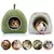 Casinha Quente de Algodão para Roedores – Ideal para Hamsters, Cobaias, Ratos e Ouriços | Ninho de Inverno Confortável. - loja online
