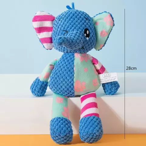Brinquedo Interativo de Pelúcia para Pets – Mordida-Resistente com Apito | Gatos e Cães. - comprar online