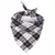 Bandanas de Algodão para Cães Médios e Grandes – Estilo Clássico Xadrez | Lenço Triangular para Pets como Golden Retriever. - comprar online
