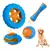Brinquedo de Borracha para Cães Grandes – Interativo, Mordida-Resistente com Som | Mastigação, Treinamento e Limpeza Dental. - comprar online