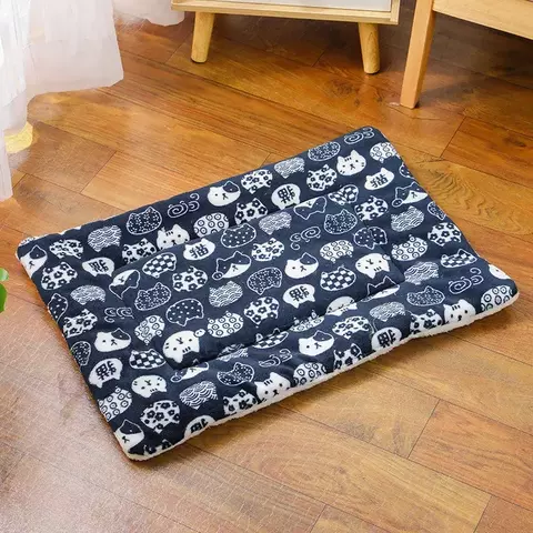Cama Pet de Flanela – Colchão Macio para Cães e Gatos, Estilo Sofá, Tamanhos Pequeno e Grande. - comprar online