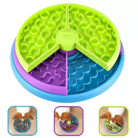 Brinquedo Quebra-Cabeça Interativo para Cães – Alimentador Lento com Camadas Removíveis | Enriquecimento Mental e Redução da Ansiedade - comprar online