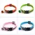 Kit 2 Unidades de Coleiras Reflexivas Ajustáveis para Gatos e Cães Pequenos – 12 Cores Vibrantes com Sino
