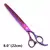 Tesoura Profissional Curva para Tosa de Pets 7.0''/8.0'' – Dragão Roxo | Gatos e Cães | Modelo Z3005