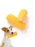 Brinquedo de Mastigar em Látex em Forma de Milho para Cães Pequenos e Filhotes – Com Apito Estridente | Treinamento e Diversão