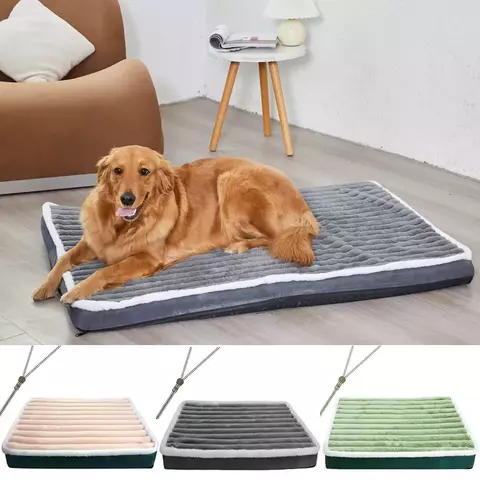 Colchão Tapete para Cães com Zíper – Almofada Removível e Lavável para Pets Pequenos e Médios | Conforto e Praticidade - comprar online