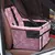 Bolsa de Transporte para Carro com Assento Elevado – Impermeável, Dobrável e com Tela de Segurança | Ideal para Cães Pequenos e Gatos. - loja online