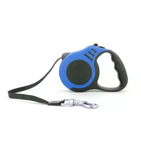 Guia Retrátil Automática para Cães e Gatos – 3m/5m, Flexível e Resistente para Pets de Pequeno e Médio Porte