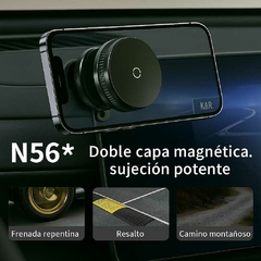 Soporte Magnético Celular Auto 360° Rotación Sin Adhesivo en internet