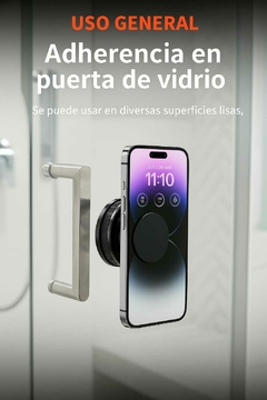 Soporte Magnético Celular Auto 360° Rotación Sin Adhesivo - comprar online
