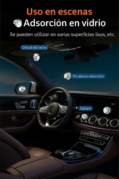 Imagen de Soporte Magnético Celular Auto 360° Rotación Sin Adhesivo