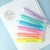 Kit Caneta Marca Texto 6 Cores Com Carimbo Neon