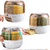 Dispenser de Grãos e Cereais com Plataforma Giratória 6 Divisões - comprar online