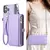 Capa Flip com Zíper e Porta-Cartão para Xiaomi – Estilo e Funcionalidade