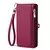 Capa Flip com Zíper e Porta-Cartão para Xiaomi – Estilo e Funcionalidade - loja online