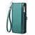 Capa Flip com Zíper e Porta-Cartão para Xiaomi – Estilo e Funcionalidade - loja online