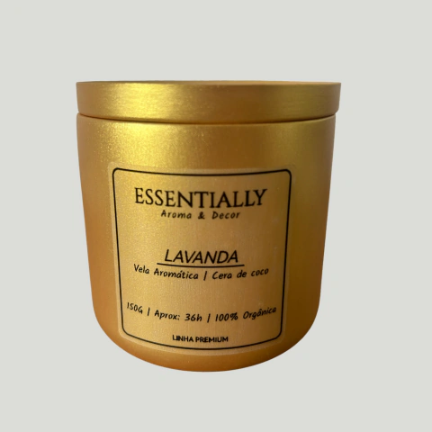 Vela Aromática 100% Vegetal 150g