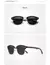 Kingseven artesanal 2023 preto nogueira óculos de sol de madeira masculino pola - comprar online