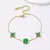 Light Luxury Four-Leaf Clover Bracelet - comprar online