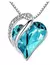 Imagem do Heart Shaped Geometric Birthstone Necklace