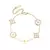 Light Luxury Four-Leaf Clover Bracelet