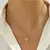 Copper Micro-Inlaid Zirconia Heart Crystal Pendant Necklace - Kamylla Joias