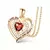 Colar Feminino de Luxo com Flor e Zircônia – Presente Elegante para Namorada ou Esposa