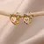 Brinco Love Shine – Coração de Zircônia Dourado - loja online