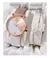 Conjunto de relógio feminino luxo moda colorido pulseira couro do plutônio sen na internet