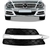 Grade DRL aplique cromado Mercedes C180 C200 2012 a 2014 - loja online