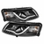 Farol Audi A6 2005 á 2008 Projetor DRL Led Máscara Negra