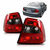 Par Lanterna Traseira Vectra 2000 2001 2002 2003 a 2005 Fume