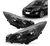 Par Farol Peugeot 308 2016 2017 2018 2019 Máscara Negra TYC