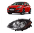 Farol Fiat Bravo 2011 2012 2013 2014 2015 2016 Mascara Negra