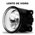 Farol Milha Citroen C3 e C4 Lente Vidro H8 Auxiliar Prata - Tuning Imports