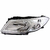 FAROL ONIX PRISMA 2013 2014 2015 2016 CROMADO ESQUERDO - comprar online