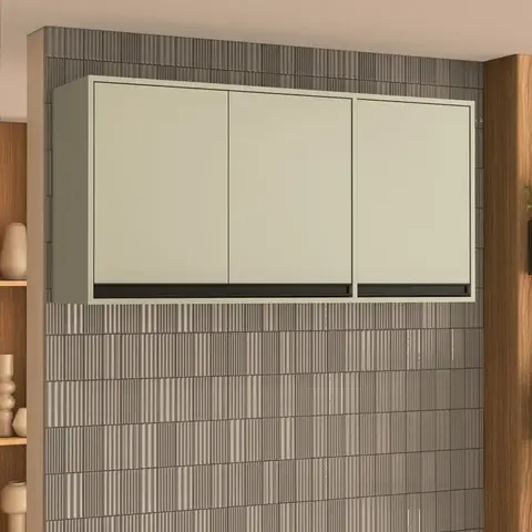 Alacena De Cocina Lavadero 140cm 3ptas Modulo De Guardado