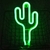 Lampara Led Colgante Cactus Verde - comprar online