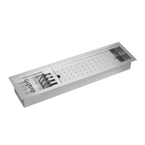 CALHA ORGANIZADORA DE COZINHA 75CM - INX