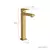 TORN LAV MESA B ALTA P/CUBA DN15 UNIC-GL - comprar online