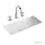 CUBA DE EMB RETANG 590X305MM-BRANCO NW - comprar online