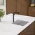 CUBA COZINHA 440X440X201 - QUAD 40 - INX - AB Concept