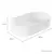 CUBA OBLONGA DE APOIO 50 CM - BRANCO - AB Concept