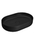 CUBA OVAL DE APOIO 60CM-ÉBANO FOSCO